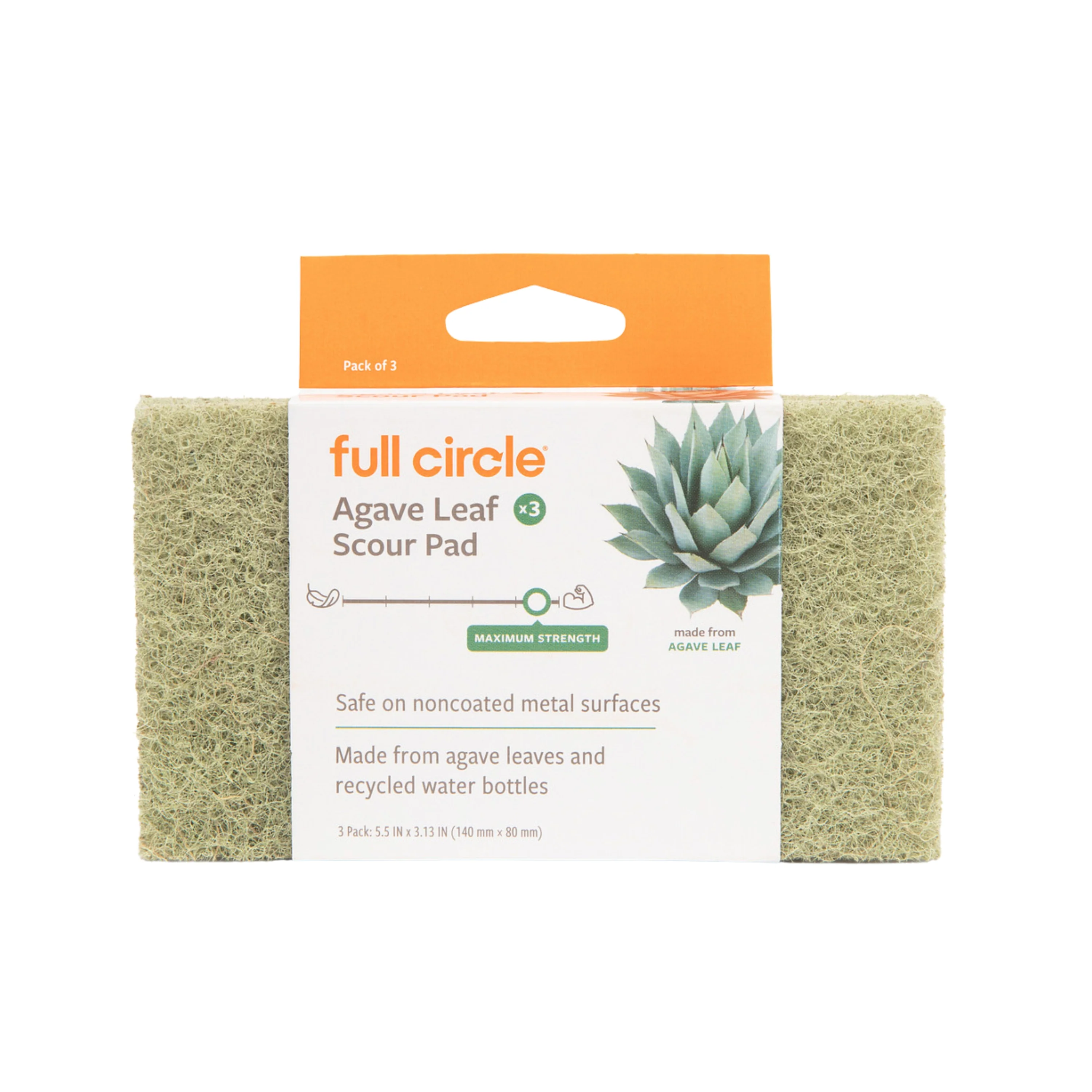 Advanced Full Circle Agave Leaf Scour Pads Luxury