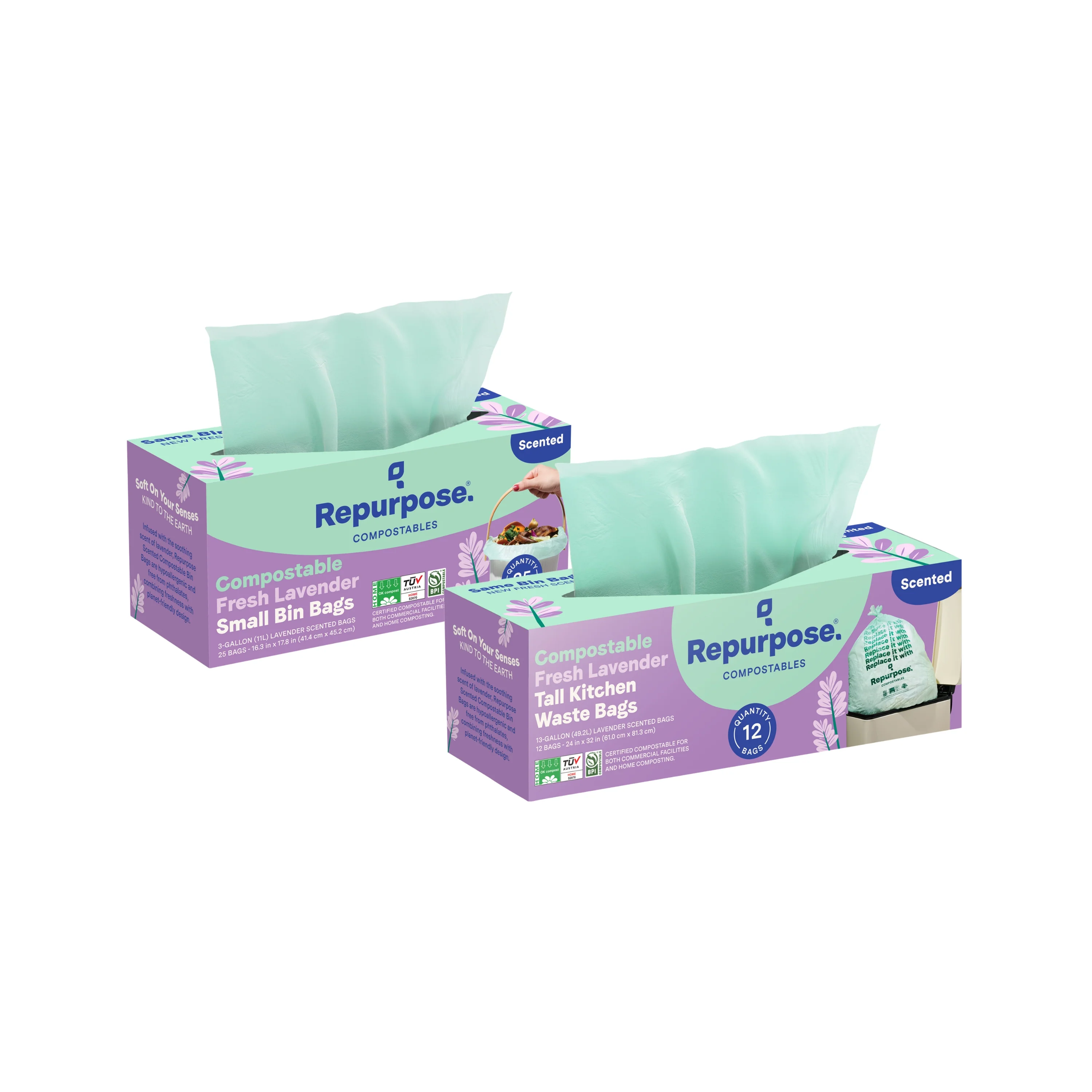 Soft Repurpose Buy Small Bin Bags 25 Bags Get 13-Gal Tall Kitchen Bags Consistent
