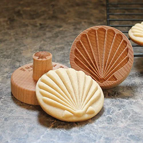 Carefully Designed Wood Cookie Stamp Durable