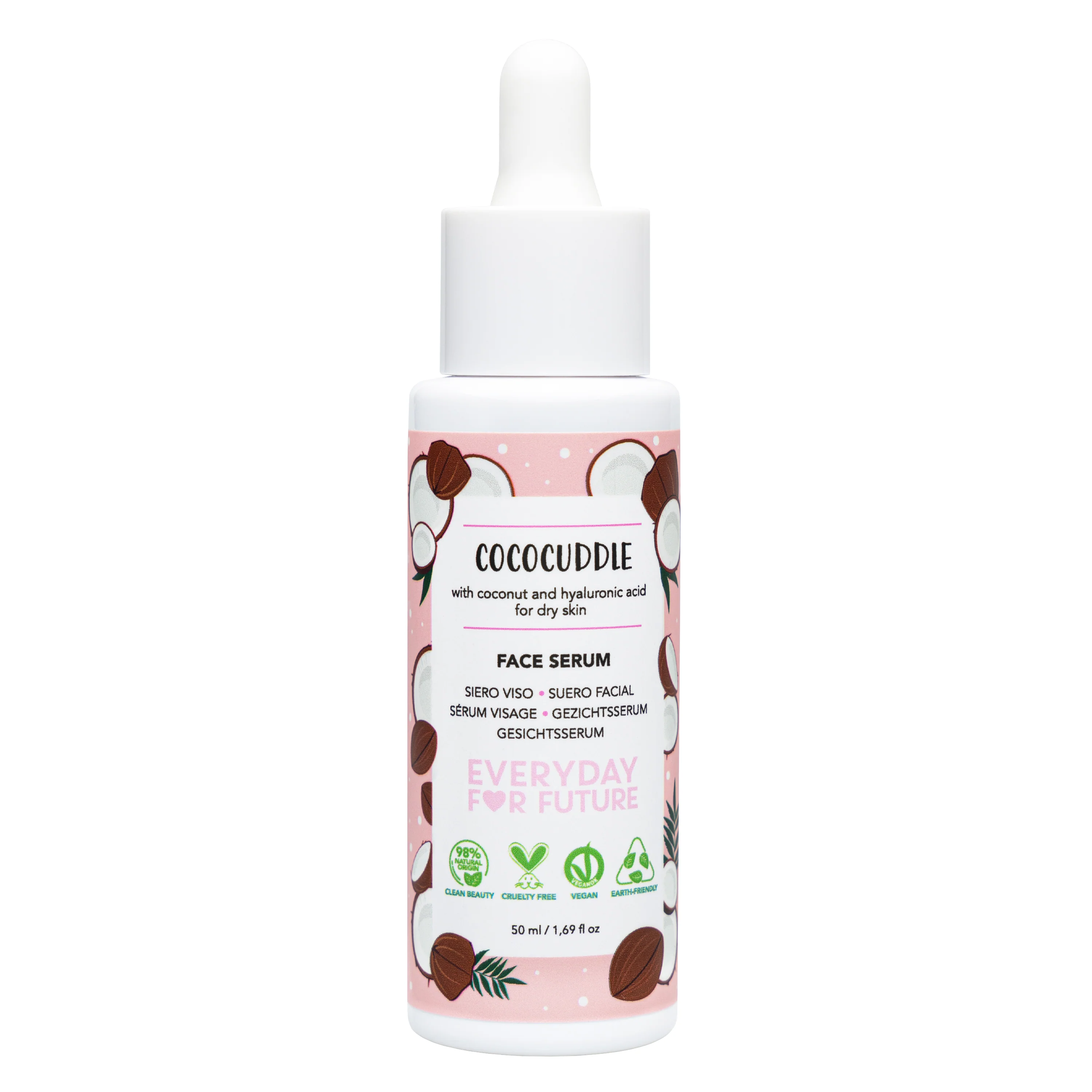 Convenient Everyday For Future Moisturizing Face Serum with Hyaluronic Acid High-Grade