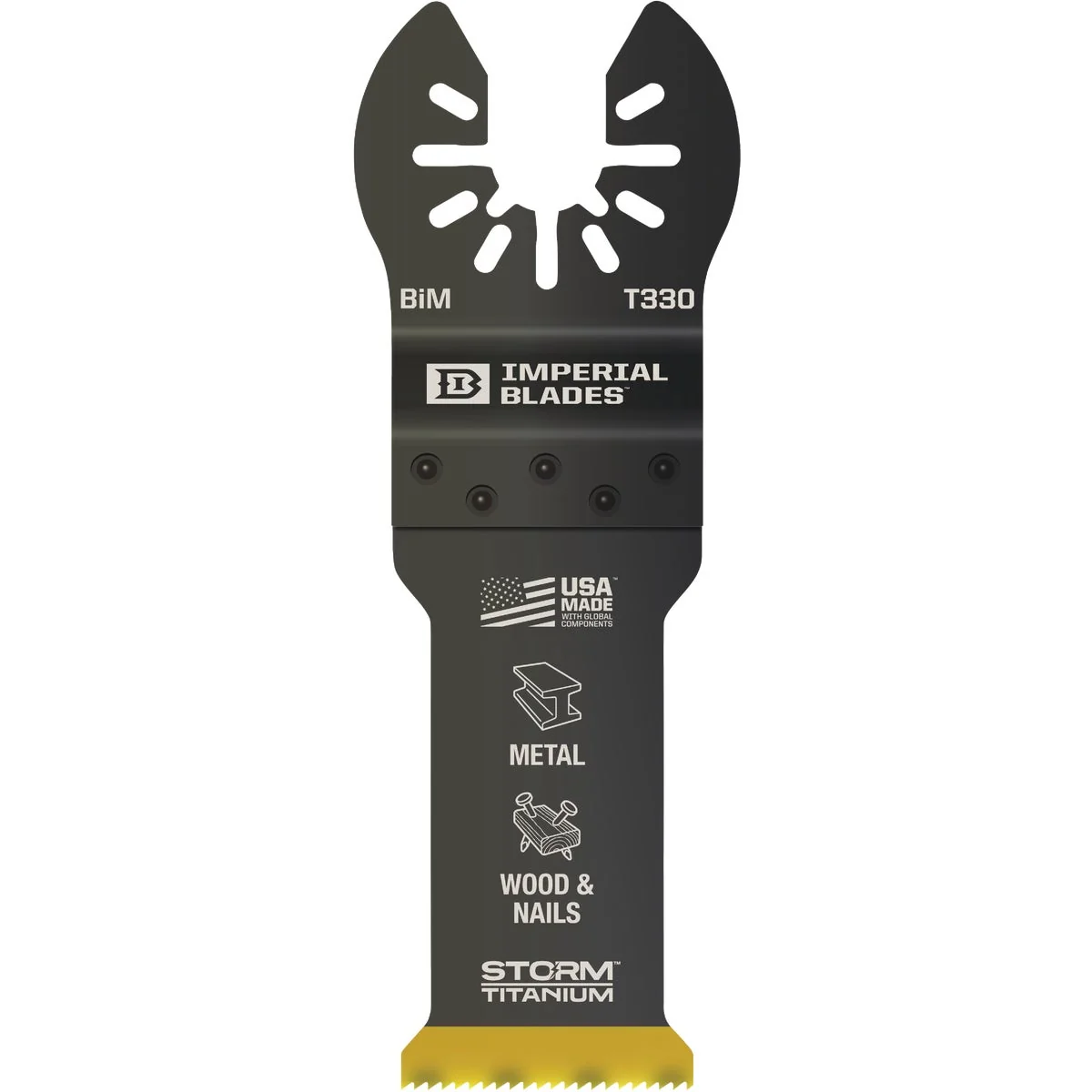 Next-Generation Imperial Blades ONE FIT 1-1 4 In. Titanium STORM Wood Metal Oscillating Blade Verified