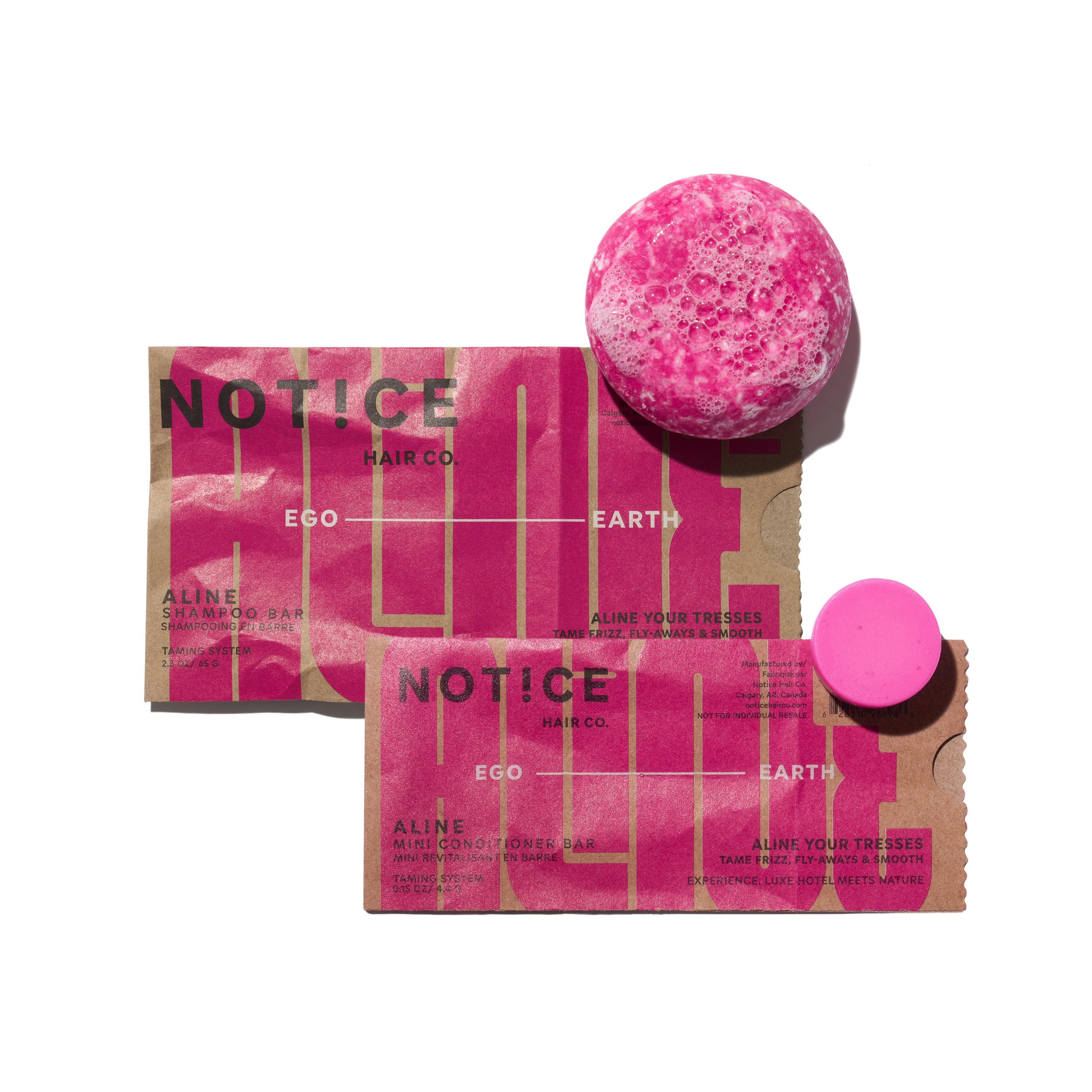 Durable NOTICE Hair Co Buy ALINE Shampoo Bar Get ALINE Mini Conditioner Bar Optimized