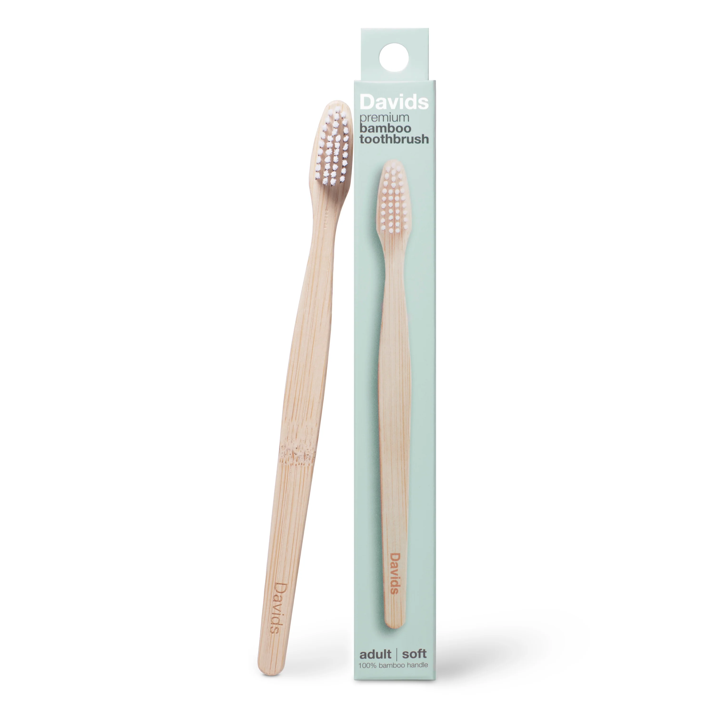 Advanced Davids Premium Bamboo Toothbrush – Adult Soft Classic