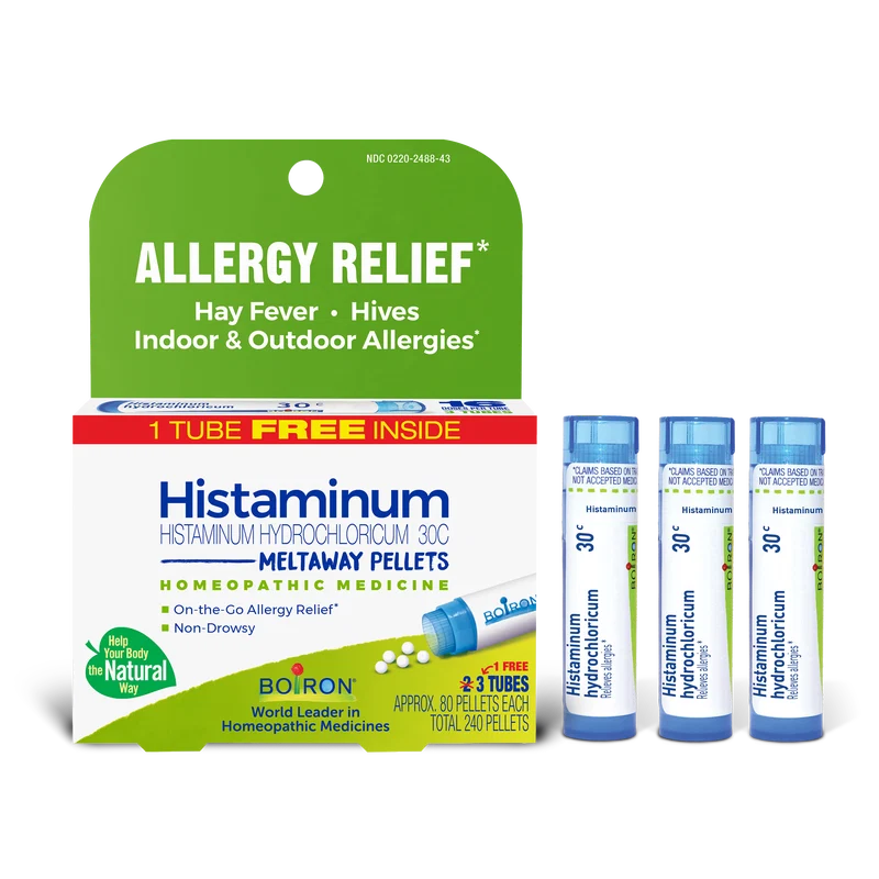Environmentally Friendly Boiron Histaminum 30C Meltaway Pellets Bonus Pack – Allergy Relief Smart
