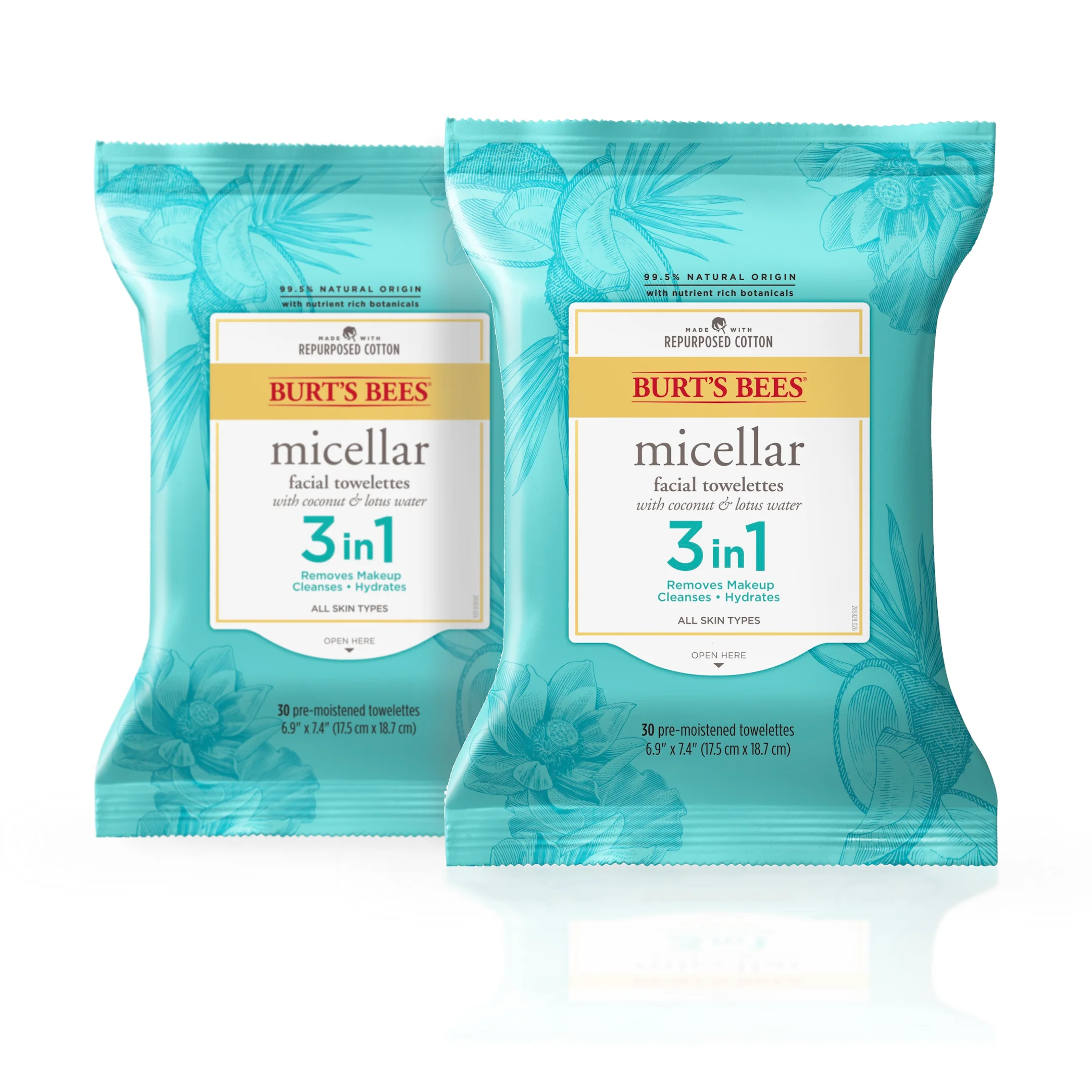 Fine Crafted Burt’s Bees Buy One Get One – Micellar Cleansing Towelettes Pack Selected