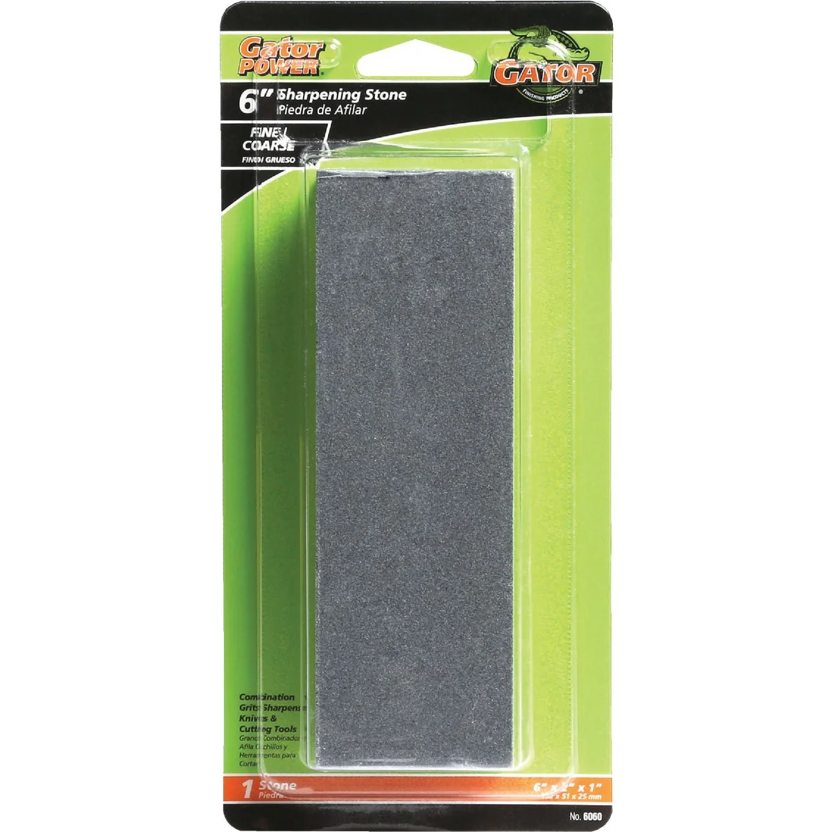 Contemporary Gator 6 In. Combination Stone Trendy