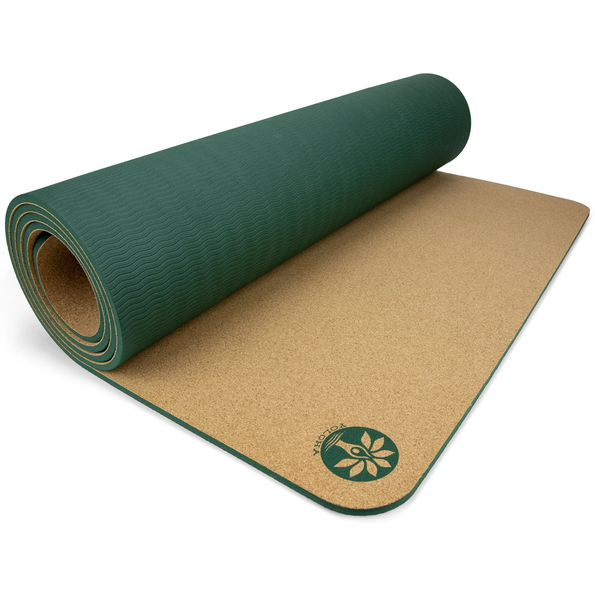 Sustainable Yoloha Yoga Aura Cork Yoga Mat Trusted