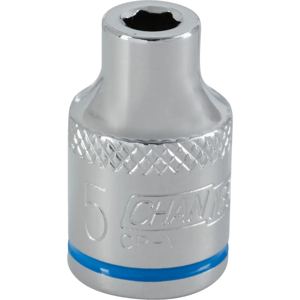 Fine Channellock 3 8 In. Drive 5 mm 6-Point Shallow Metric Socket Professional