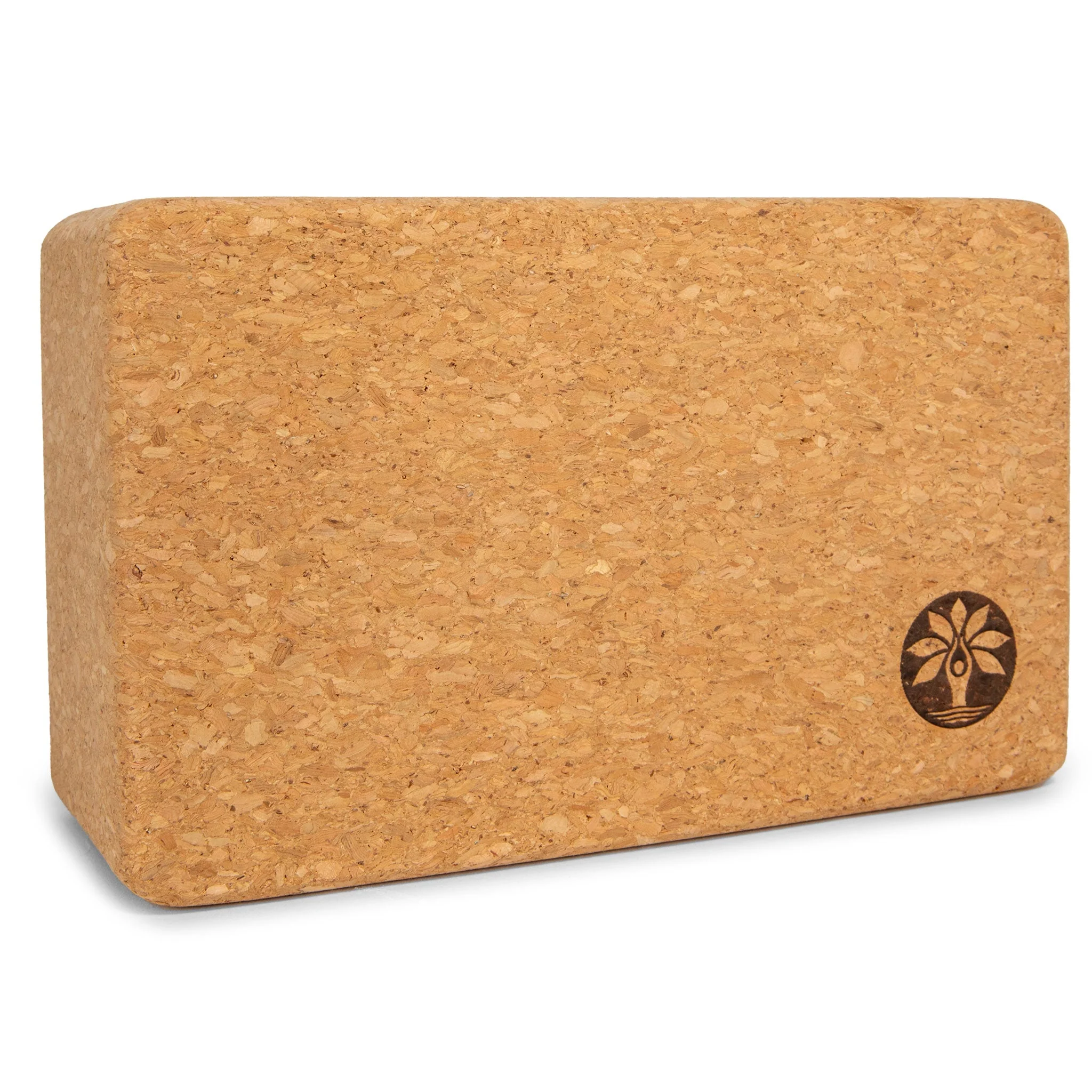 Next-Generation Yoloha Yoga Cork Yoga Block – Single Pure