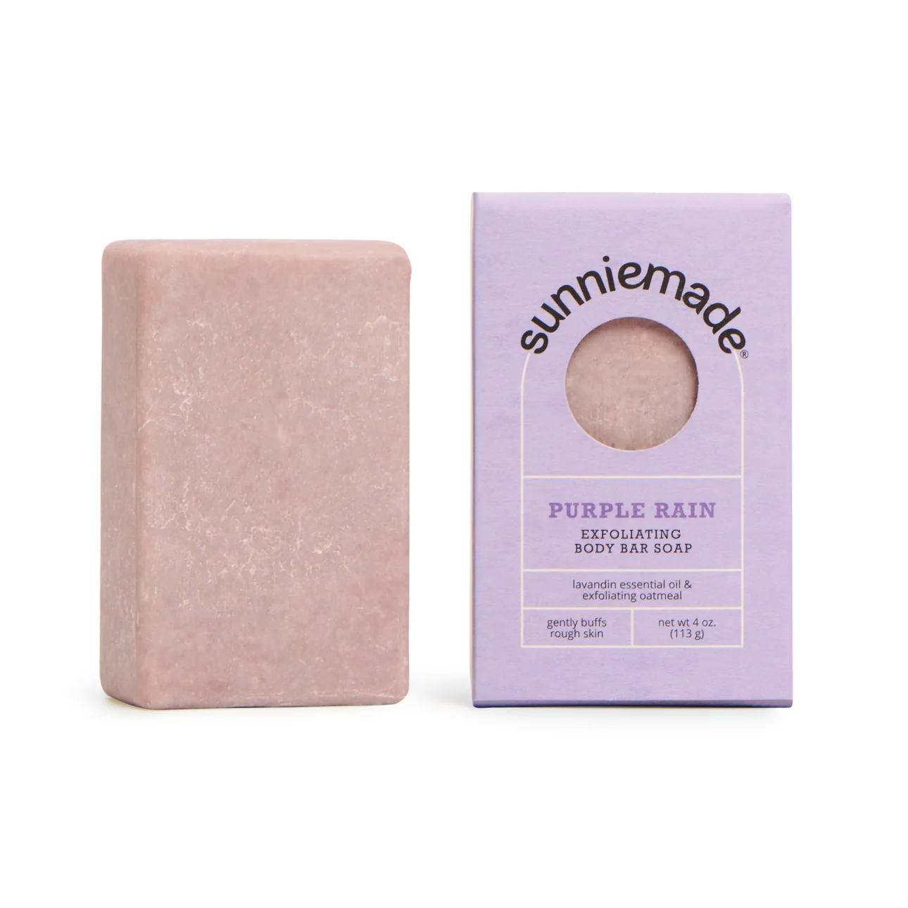 Elite Sunniemade Exfoliating Body Bar Soap – Purple Rain User-Friendly