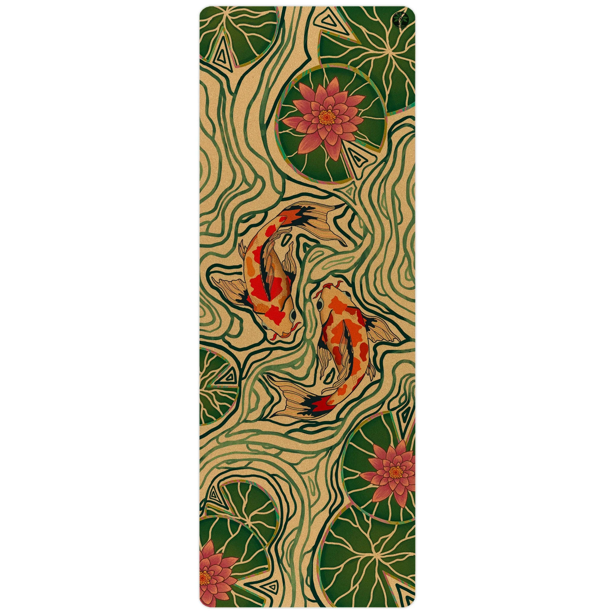 High-Performance Yoloha Yoga Aura Cork Yoga Mat – Pond of Harmony Modern