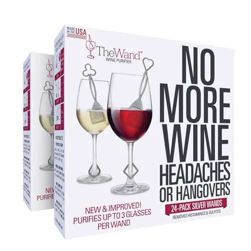 Durable PureWine The Wand Wine Purifier 48 Count Clean