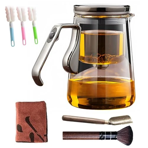 Contemporary Magnetic Glass Teapot Fashionable