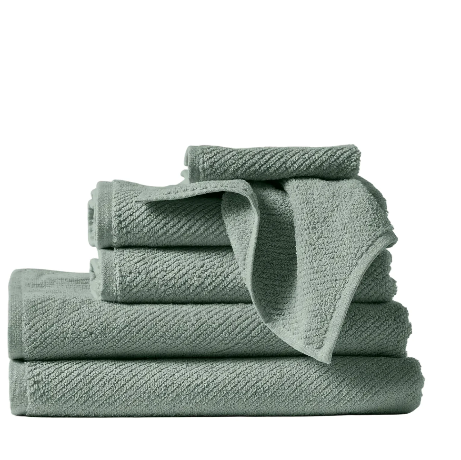 Smooth Coyuchi Air Weight® Organic Towels Contemporary