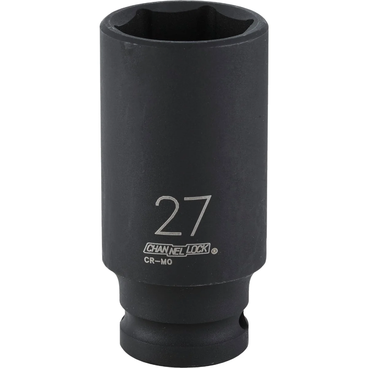 Unique Channellock 1 2 In. Drive 27 mm 6-Point Deep Metric Impact Socket Elite