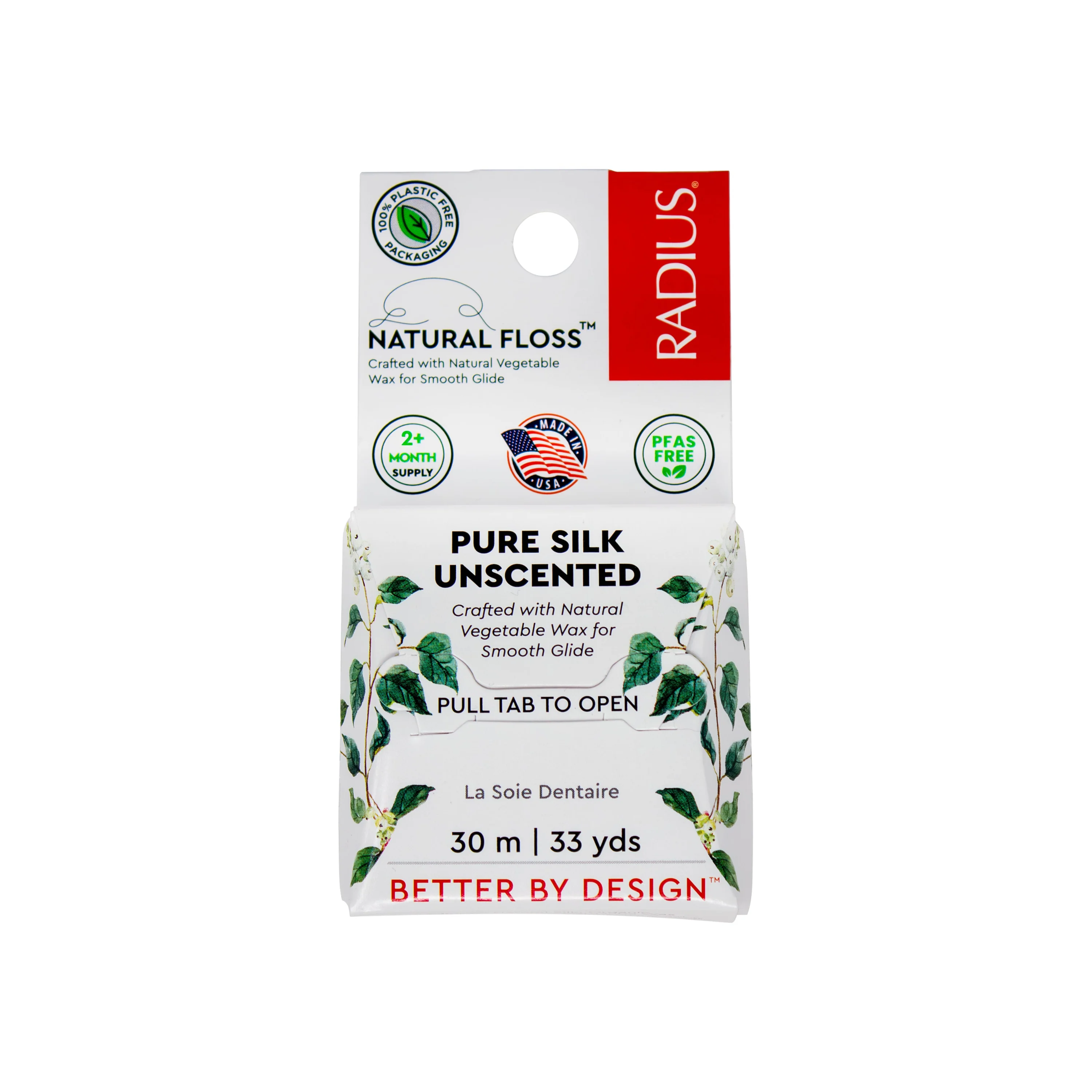 High-Quality Radius Natural Silk Dental Floss Innovative