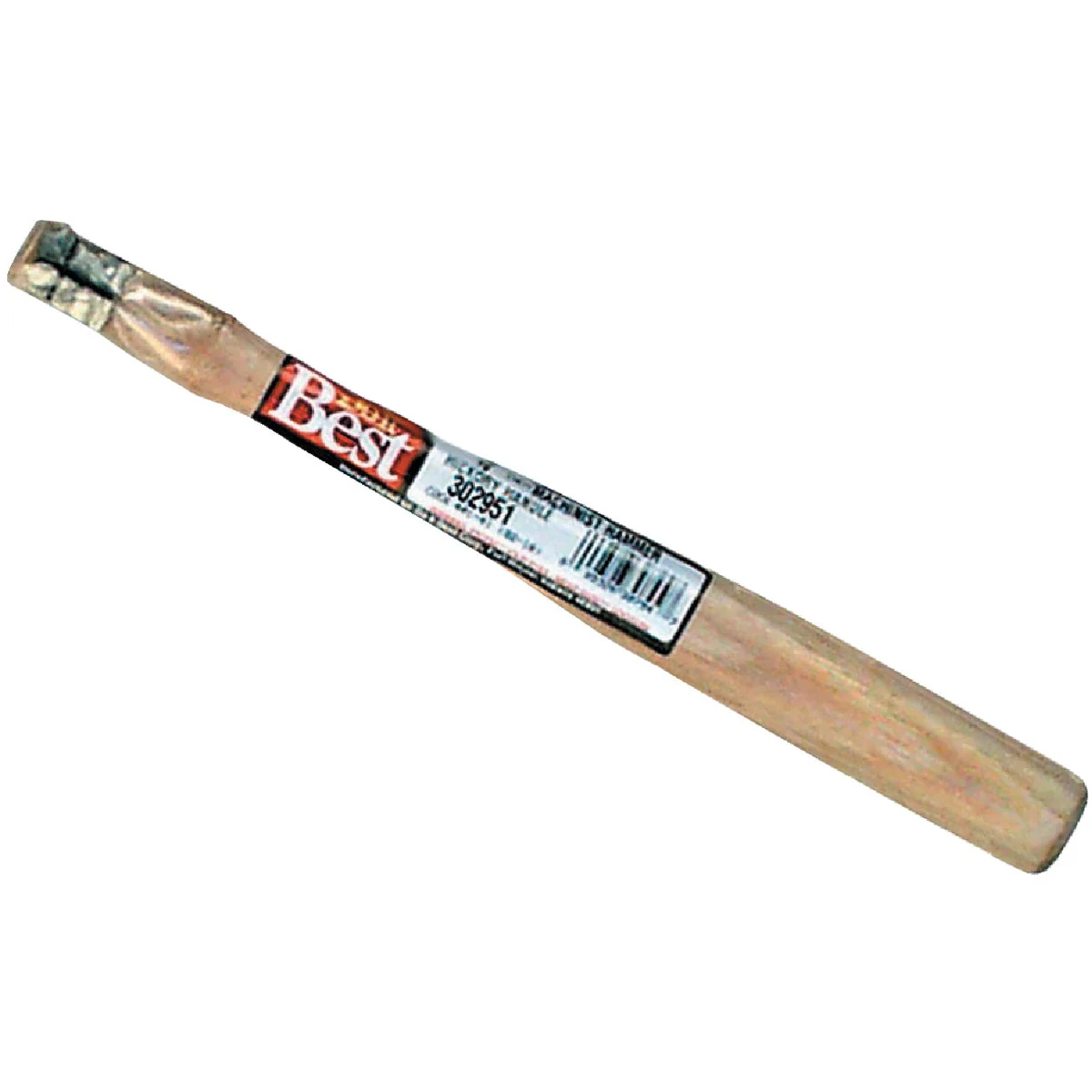 Specialty Do it 10 In. Straight Hickory Ball Peen Hammer Handle Casual