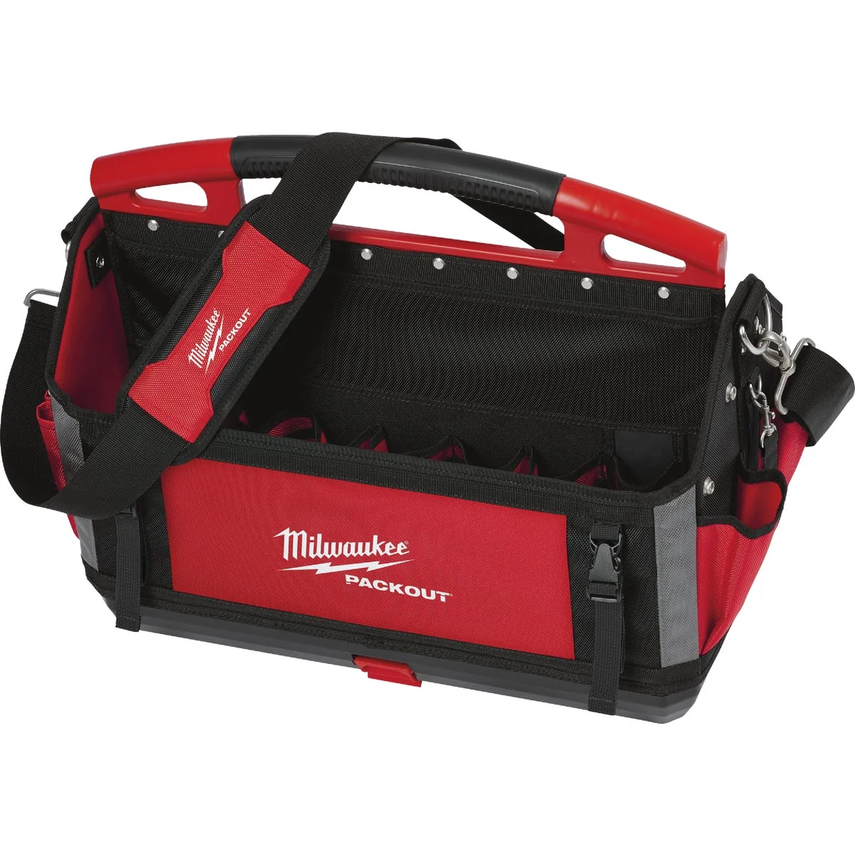 Reliable Milwaukee PACKOUT 32-Pocket 20 In. Tool Tote Superior