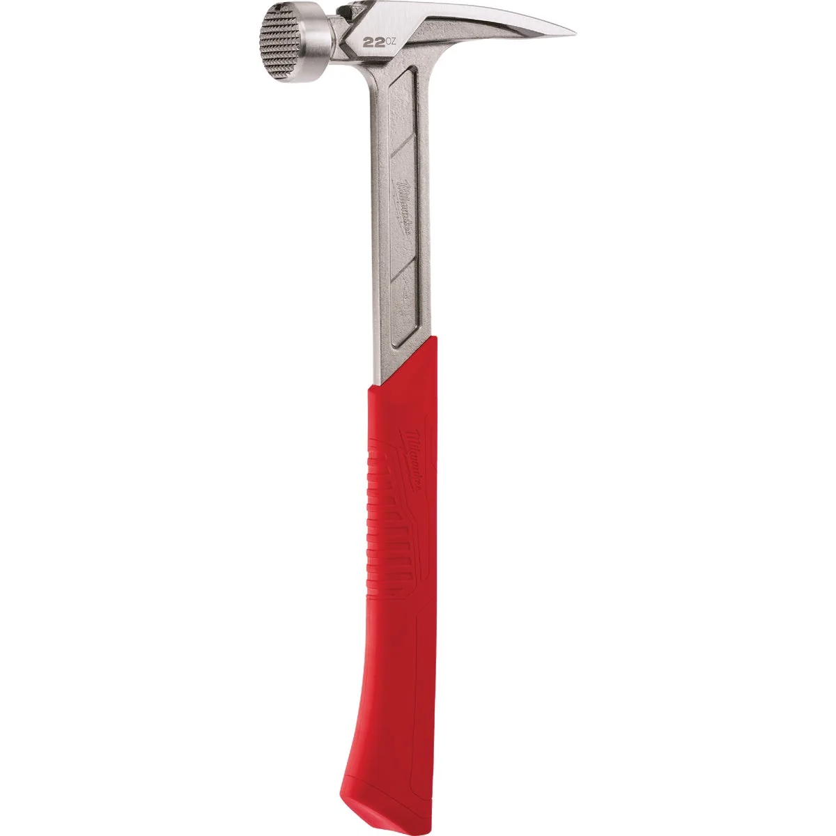 High-Quality Milwaukee 22 Oz. Milled-Face Framing Hammer with Steel I-Beam Handle Functional