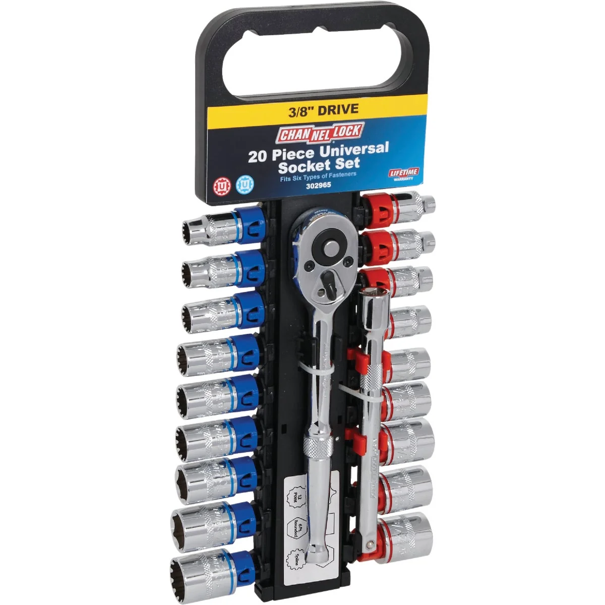 Next-Generation Channellock Standard Metric 3 8 In. Drive Universal Ratchet Socket Set 20-Piece Superior