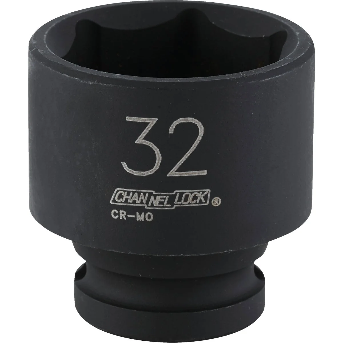 Professional Channellock 1 2 In. Drive 32 mm 6-Point Shallow Metric Impact Socket Contemporary