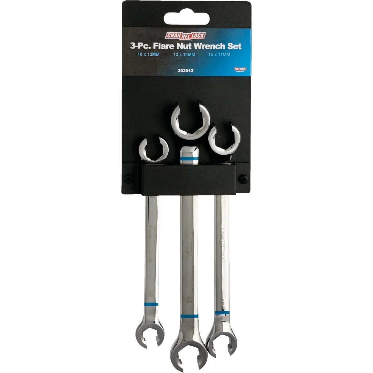 Convenient Channellock Metric 6-Point Flare Nut Wrench Set 3-Piece Artisan