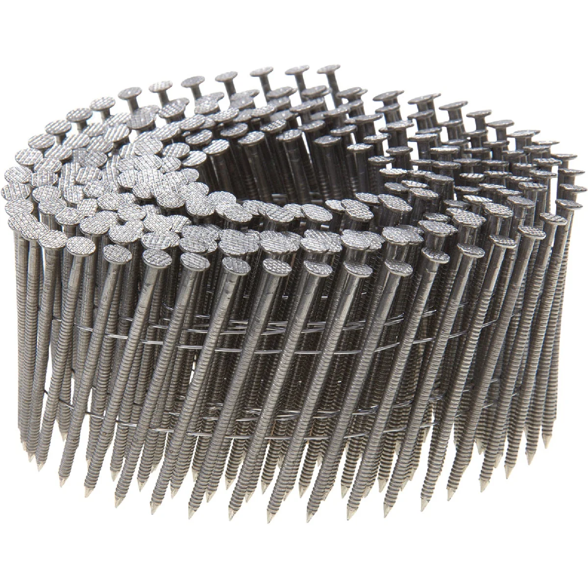 Refined Grip-Rite PrimeGuard Max 15 Degree Wire Weld 304-Stainless Steel Coil Siding Nail 1-1 2 In. x .090 In. 1200 Ct. Enhanced