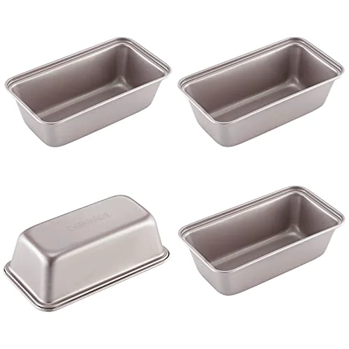 Consistent Mini Loaf Pan Set 4 Count User-Friendly