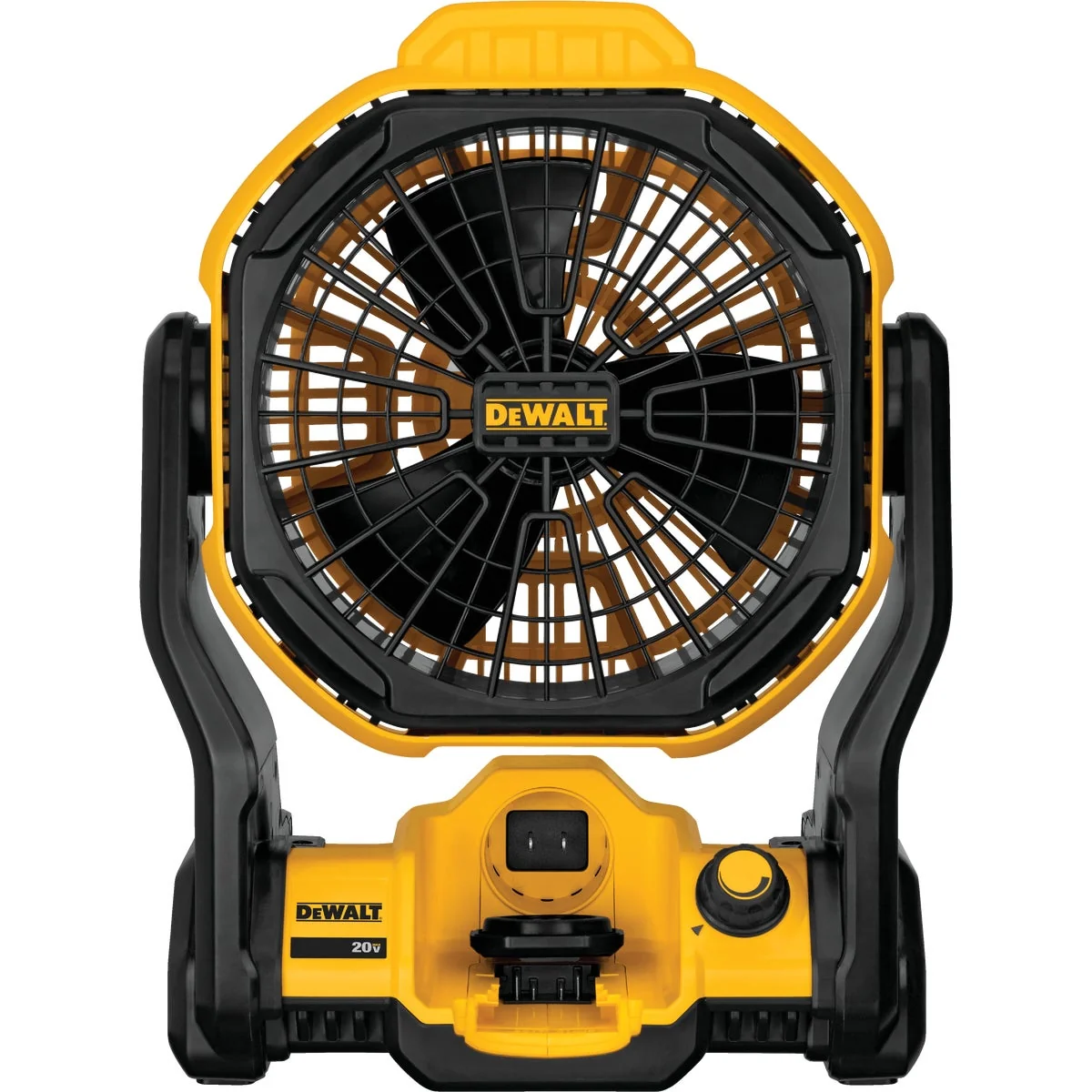 Dependable DeWalt 20V MAX Cordless Jobsite Fan Bare Tool Powerful