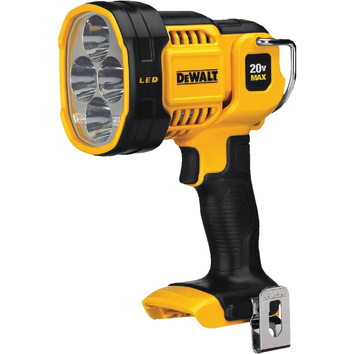 Original DeWalt 20 Volt MAX Lithium-Ion LED Jobsite Flashlight Casual