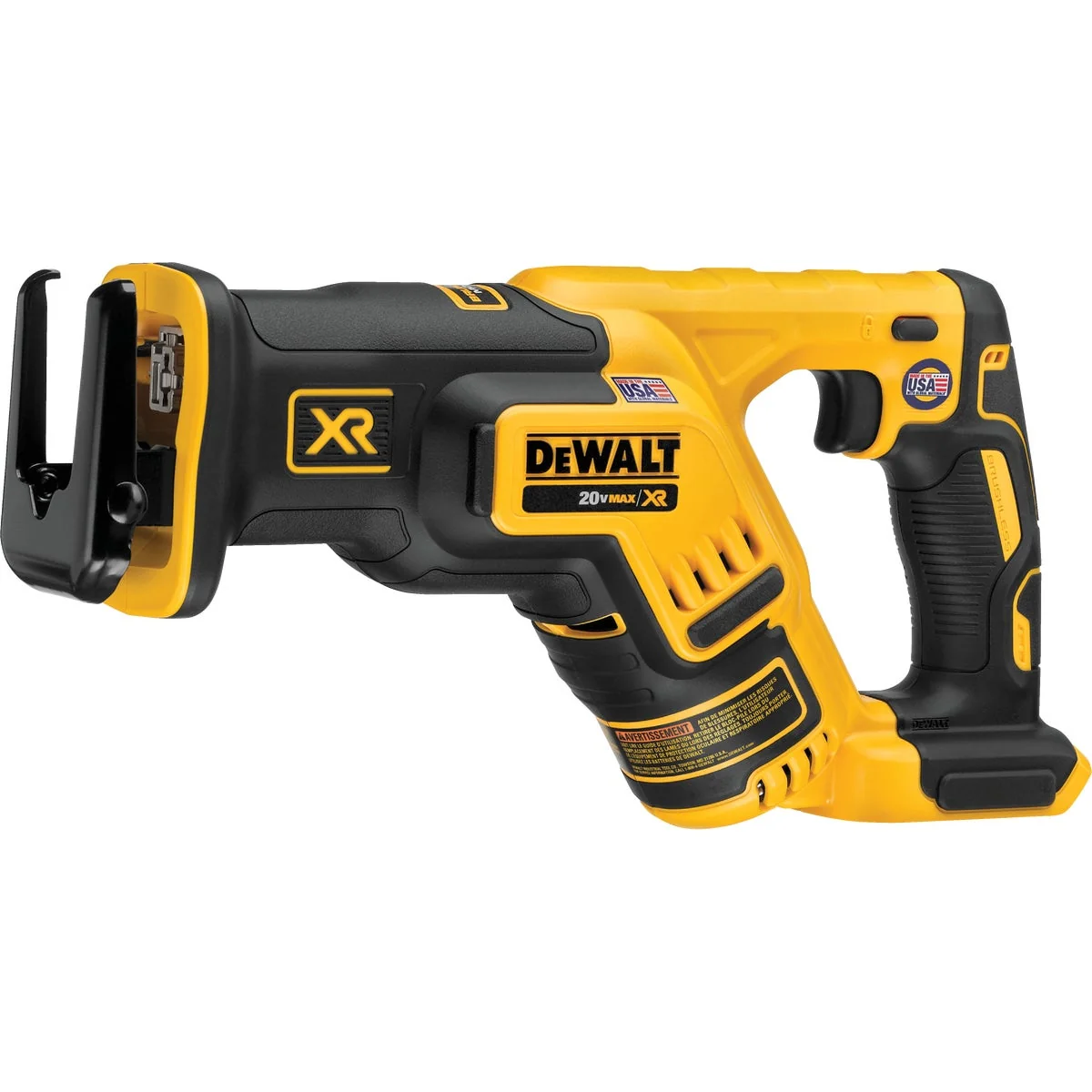 Pure DeWalt 20 Volt MAX XR Lithium-Ion Brushless Cordless Reciprocating Saw Bare Tool Natural