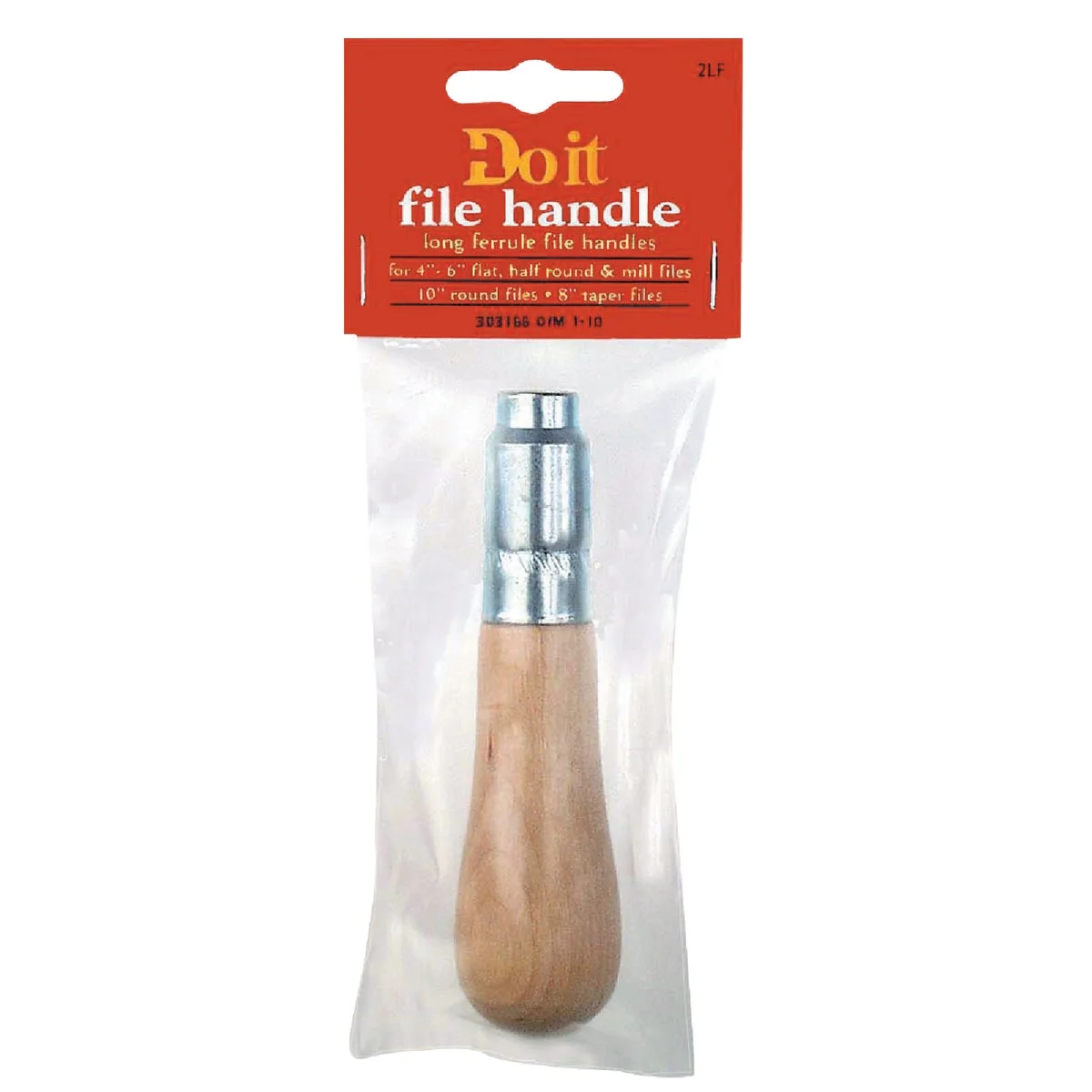 Luxury Do it Long Ferrule 4-1 2 In. L Wood File Handle for 6 to 8 In. File Easy-to-Use