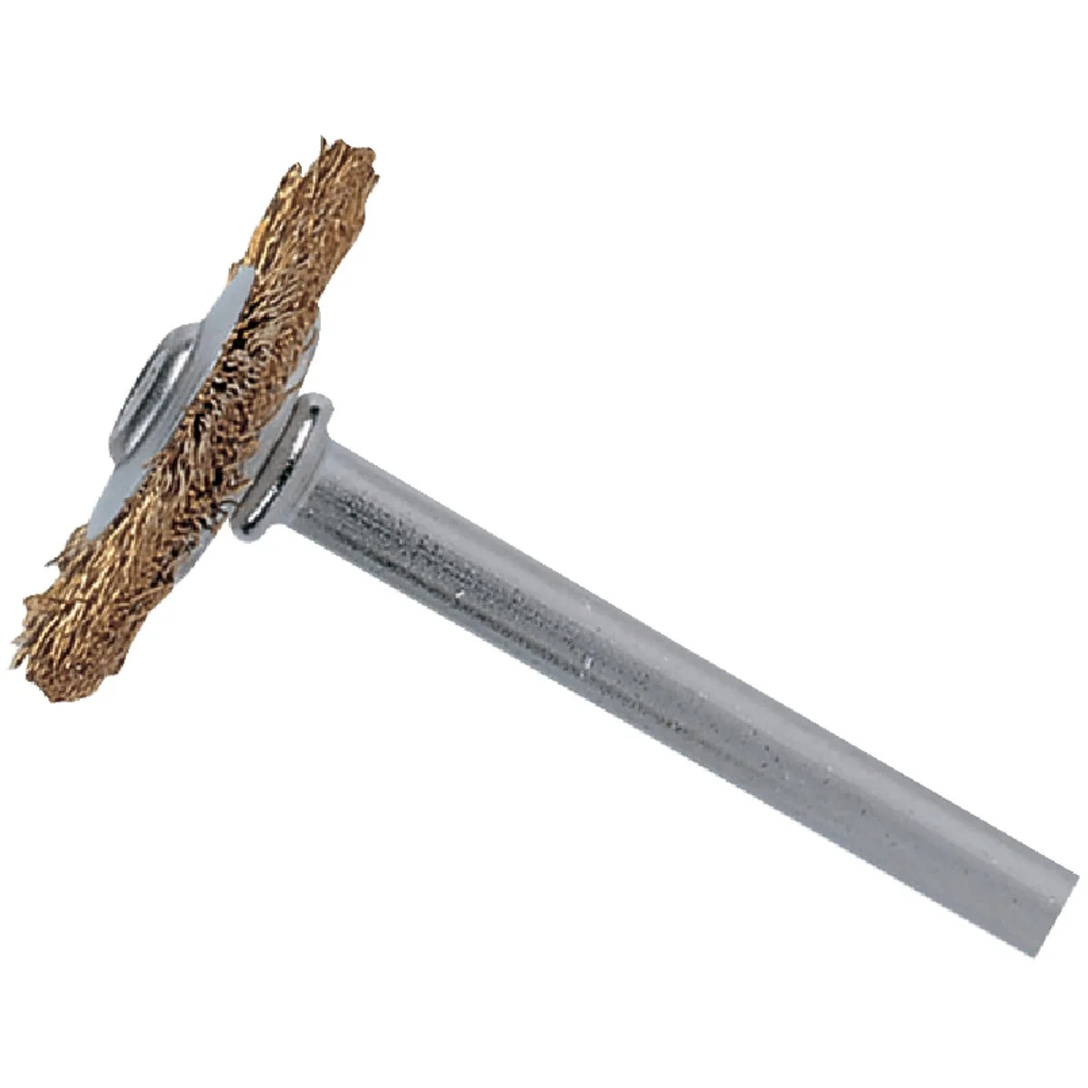 Solid Dremel 3 4 In. Brass Wire General Purpose Brush 2-Pack Minimalist