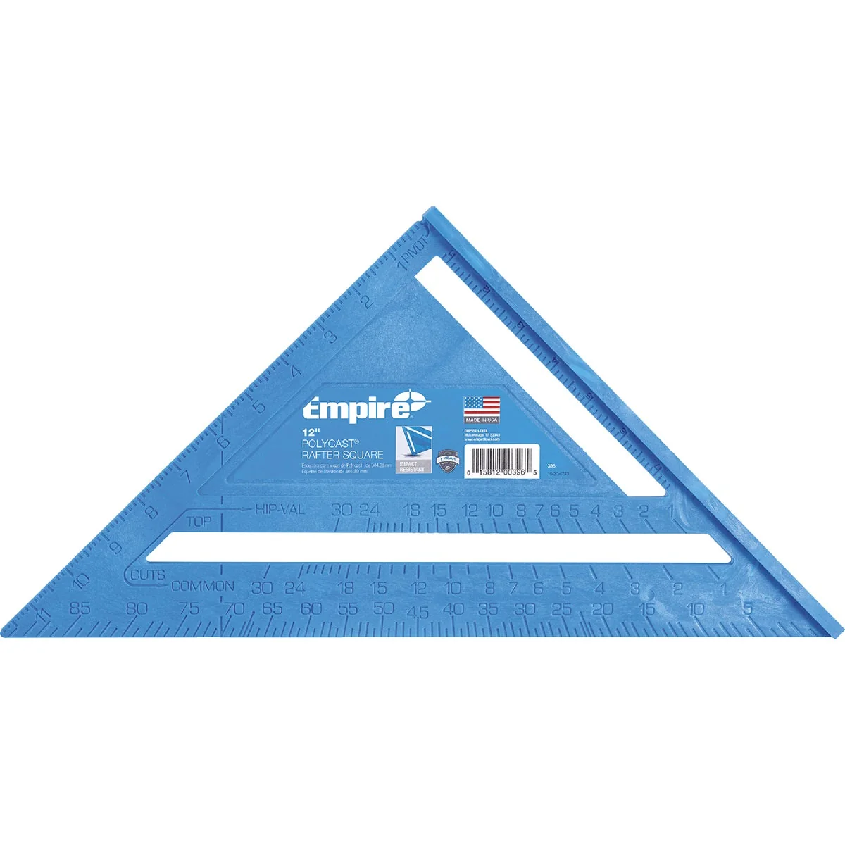 Proven Empire 12 In. Plastic Polysquare Rafter Square Exclusive