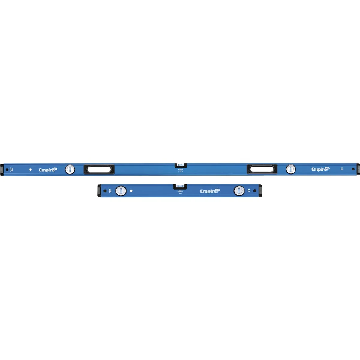 Relaxed Empire True Blue 78 In. and 32 In. Aluminum Magnetic Jamber Box Level Set Sophisticated