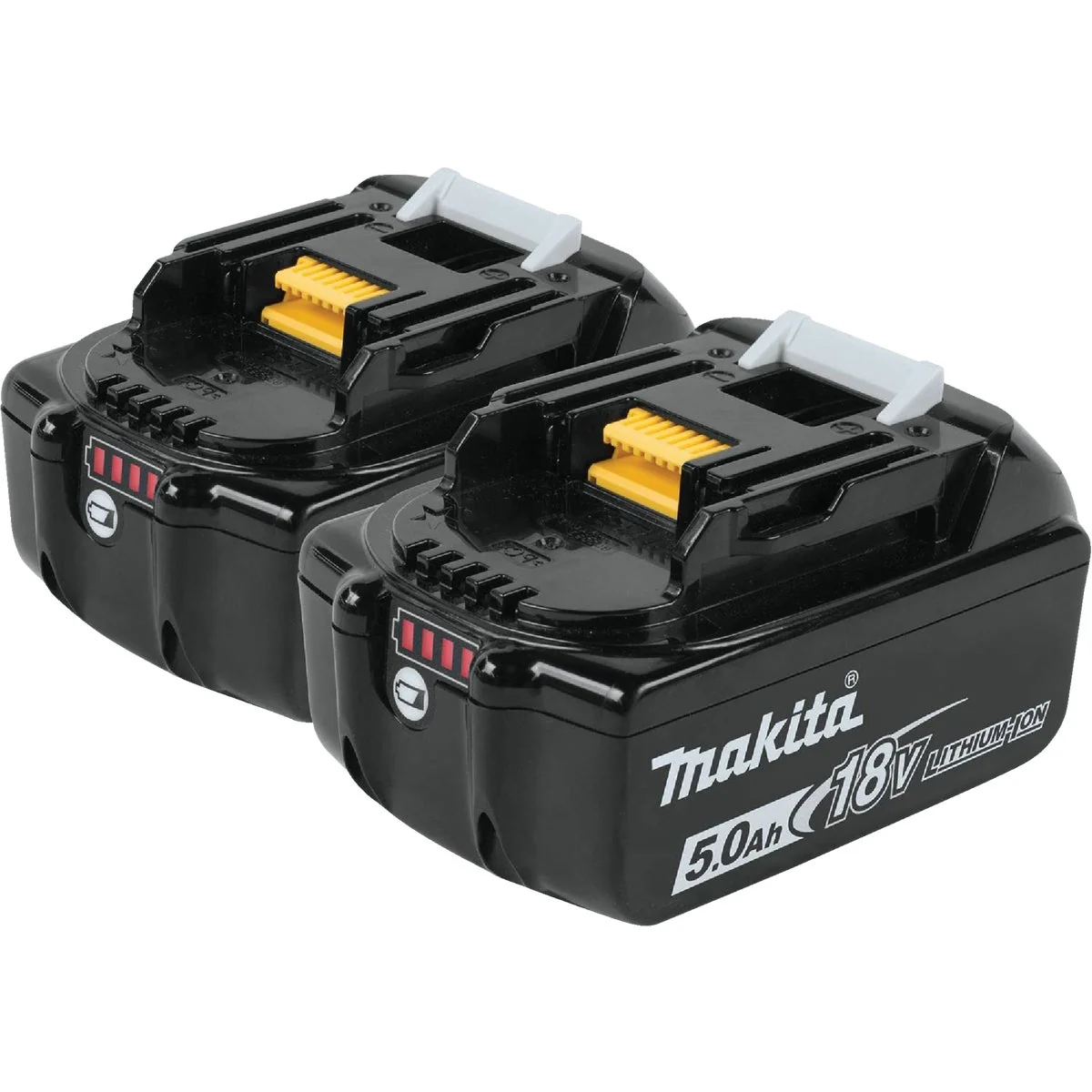 Environmentally Friendly Makita 18 Volt LXT Lithium-Ion 5.0 Ah Tool Battery 2-Pack Reliable