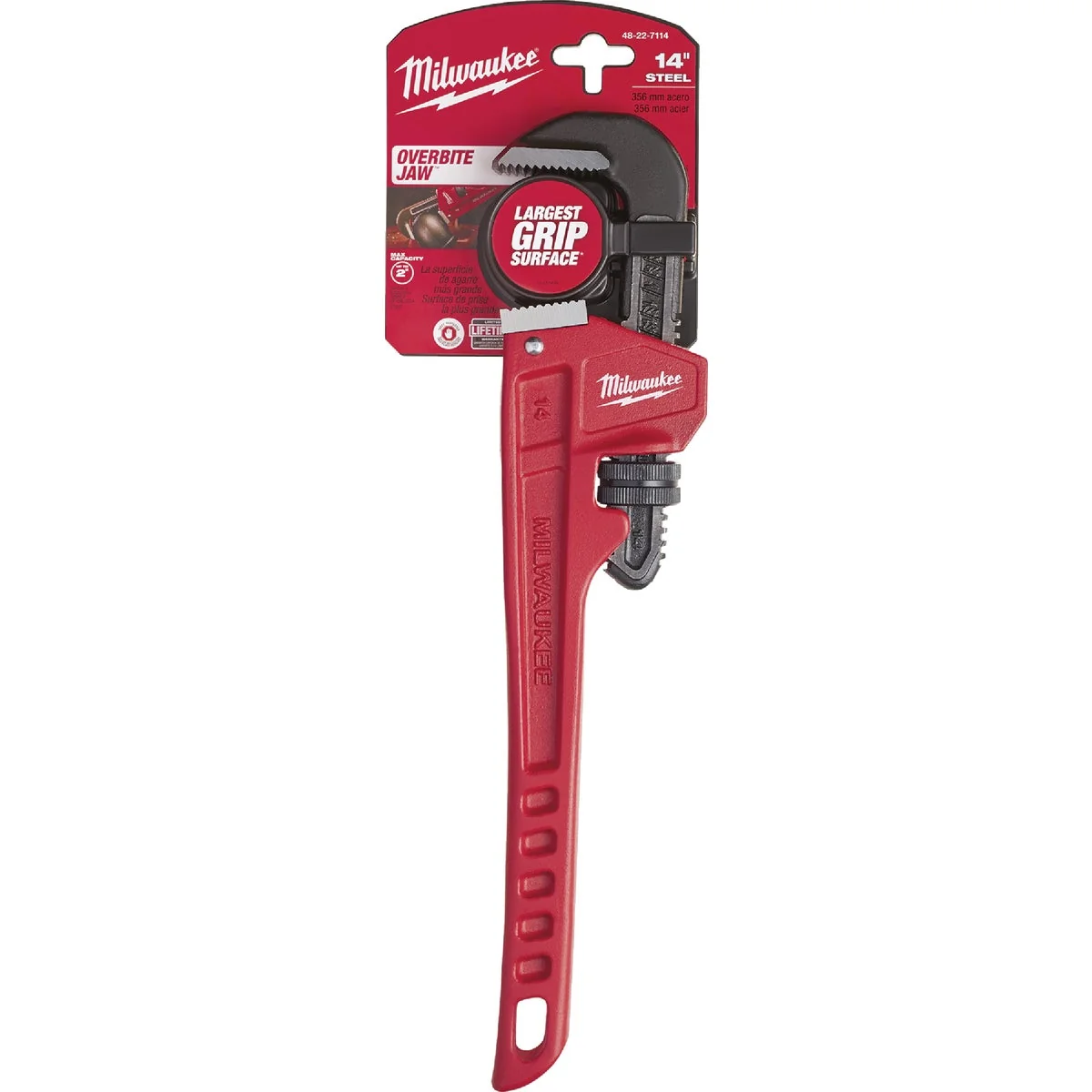 Classic Milwaukee 14 In. Steel Pipe Wrench High-Performance