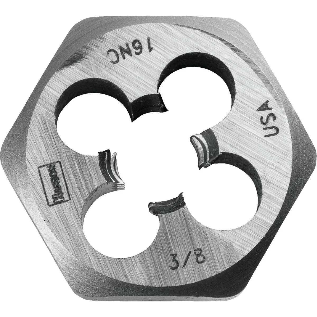 Modern Century Drill Tool 3 8-16 National Coarse 1 In. Across Flats Fractional Hexagon Die Professional