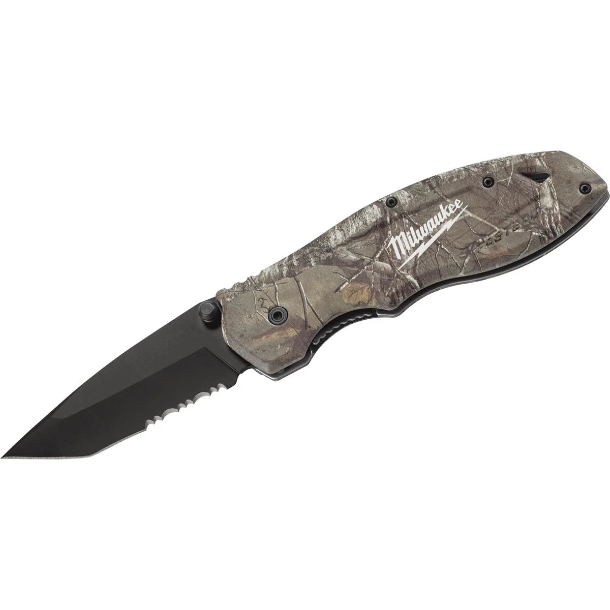 Environmentally Friendly Milwaukee FASTBACK Camo 3 In. Folding Knife Trendy
