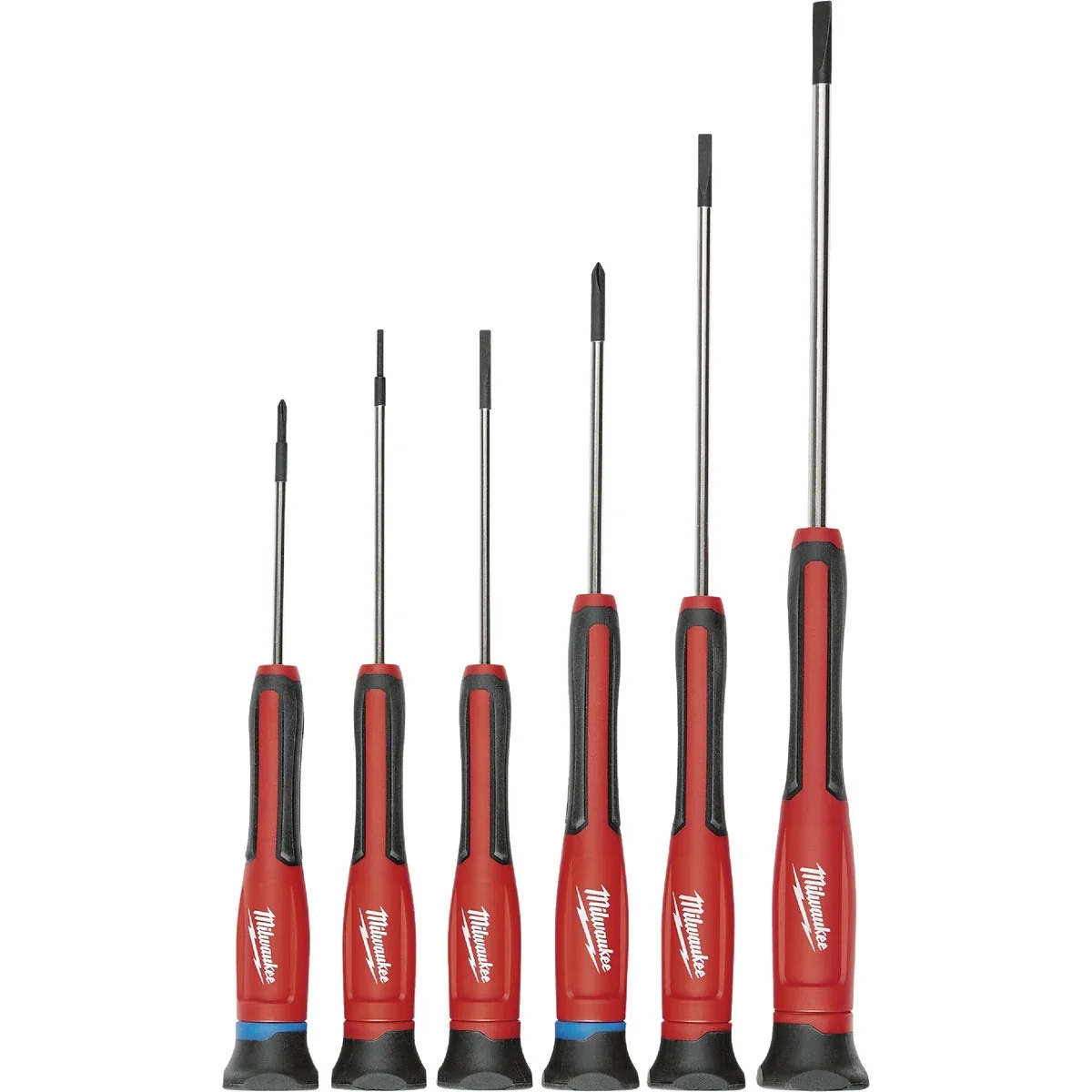 Original Design Milwaukee Precision Screwdriver Set 6-Piece Clean
