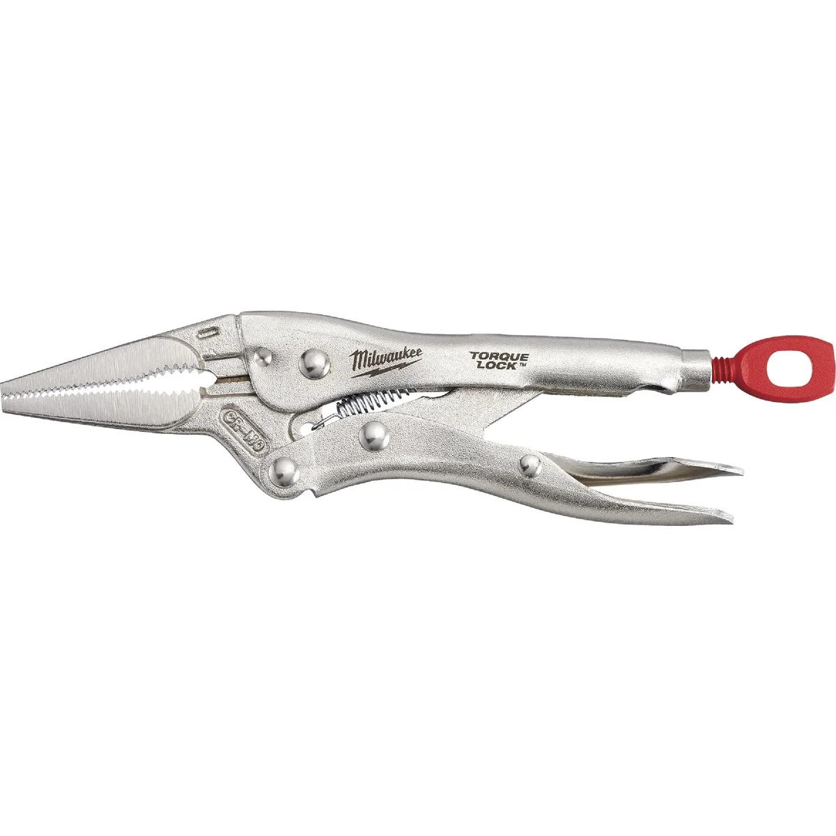 Green Milwaukee Torque Lock 6 In. Long Nose Locking Pliers Recyclable