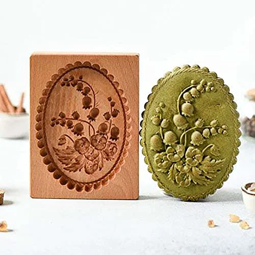 Next-Generation Wooden Cookie Biscuit Mold High-Quality