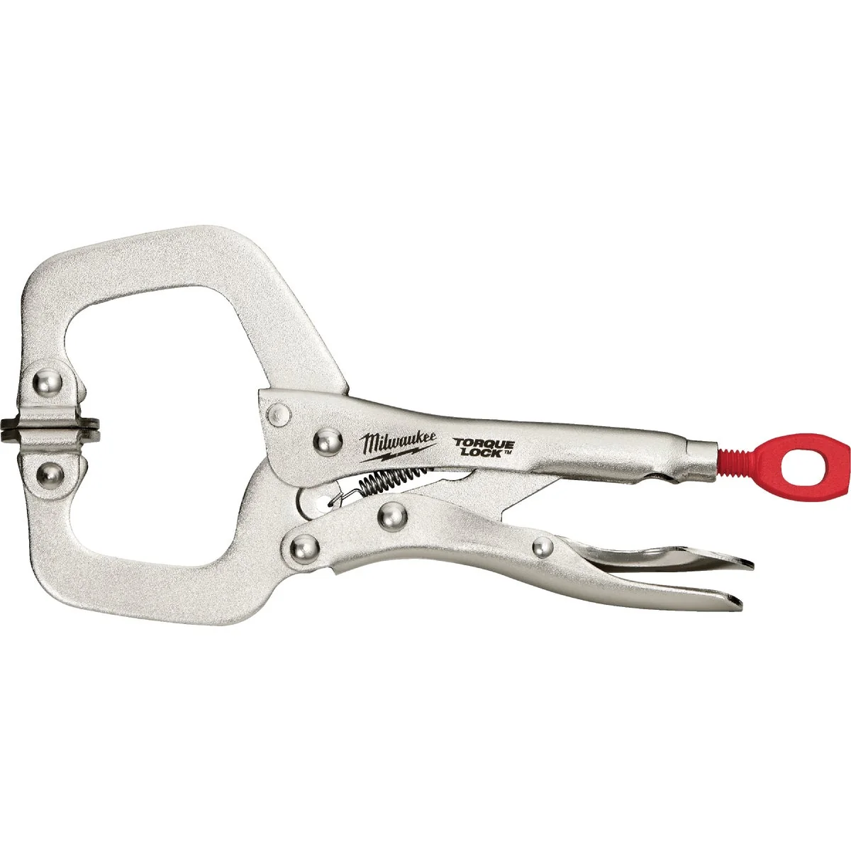 Smooth Milwaukee Torque Lock 6 In. Locking C-Clamp with Swivel Jaws Selected
