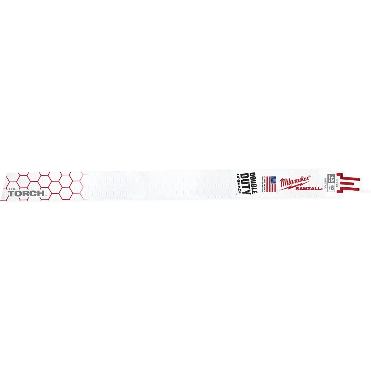 Quality Milwaukee Sawzall THE TORCH 12 In. 10 TPI Metal Demolition Reciprocating Saw Blade 5-Pack Original Design