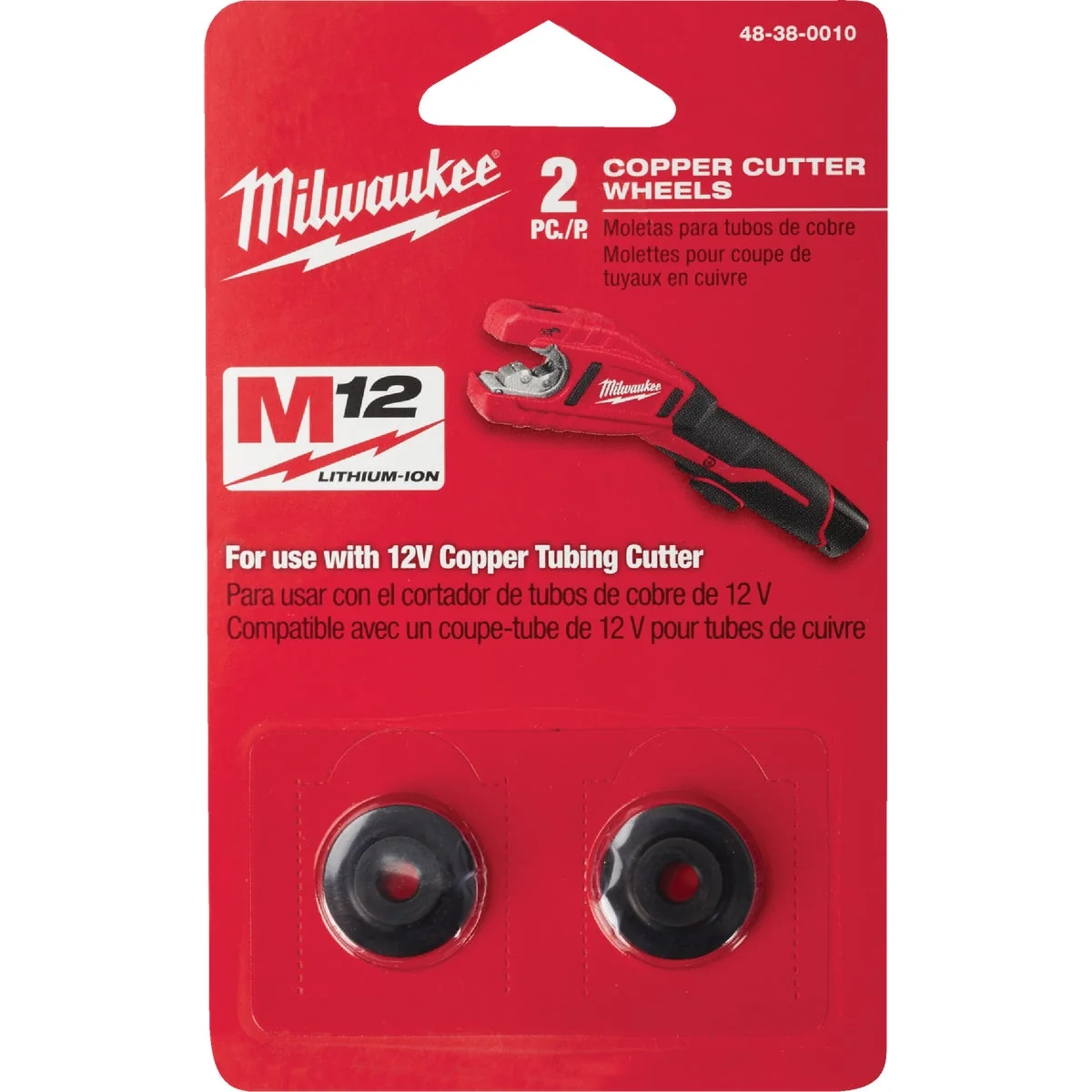 Quality Milwaukee M12 Copper Tubing Cutter Wheel 2-Pack Unique