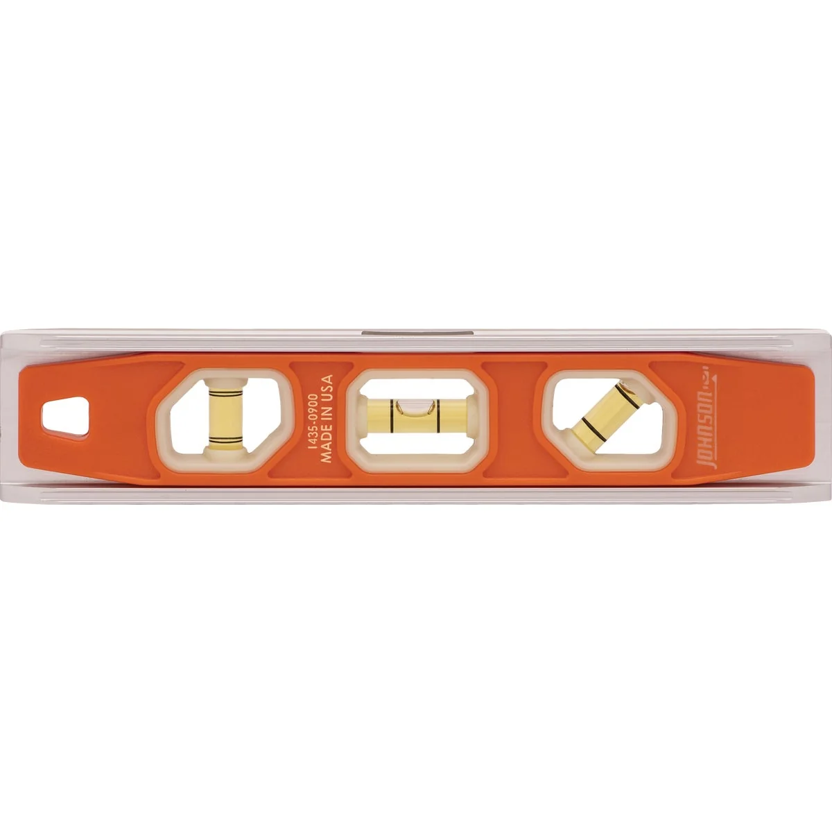 Fine Johnson Level 9 In. Aluminum Magnetic Glo-View Torpedo Level Long-Lasting