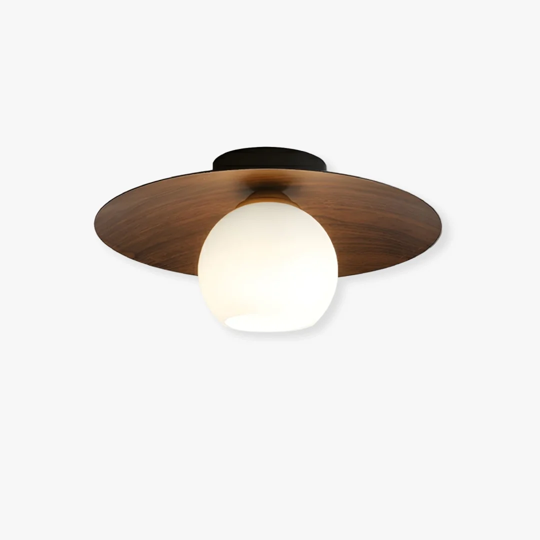 Optimized Melkglazen plafondlamp Casual