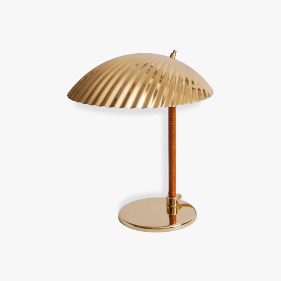 Recyclable Messing schelp tafellamp Genuine