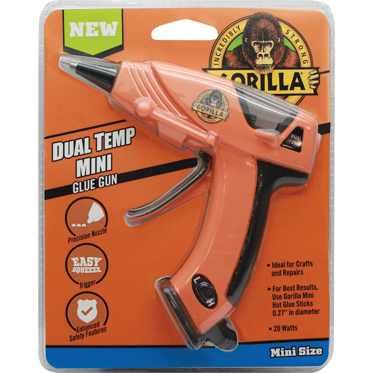Artisan Gorilla Dual-Temperature Mini Glue Gun Superior
