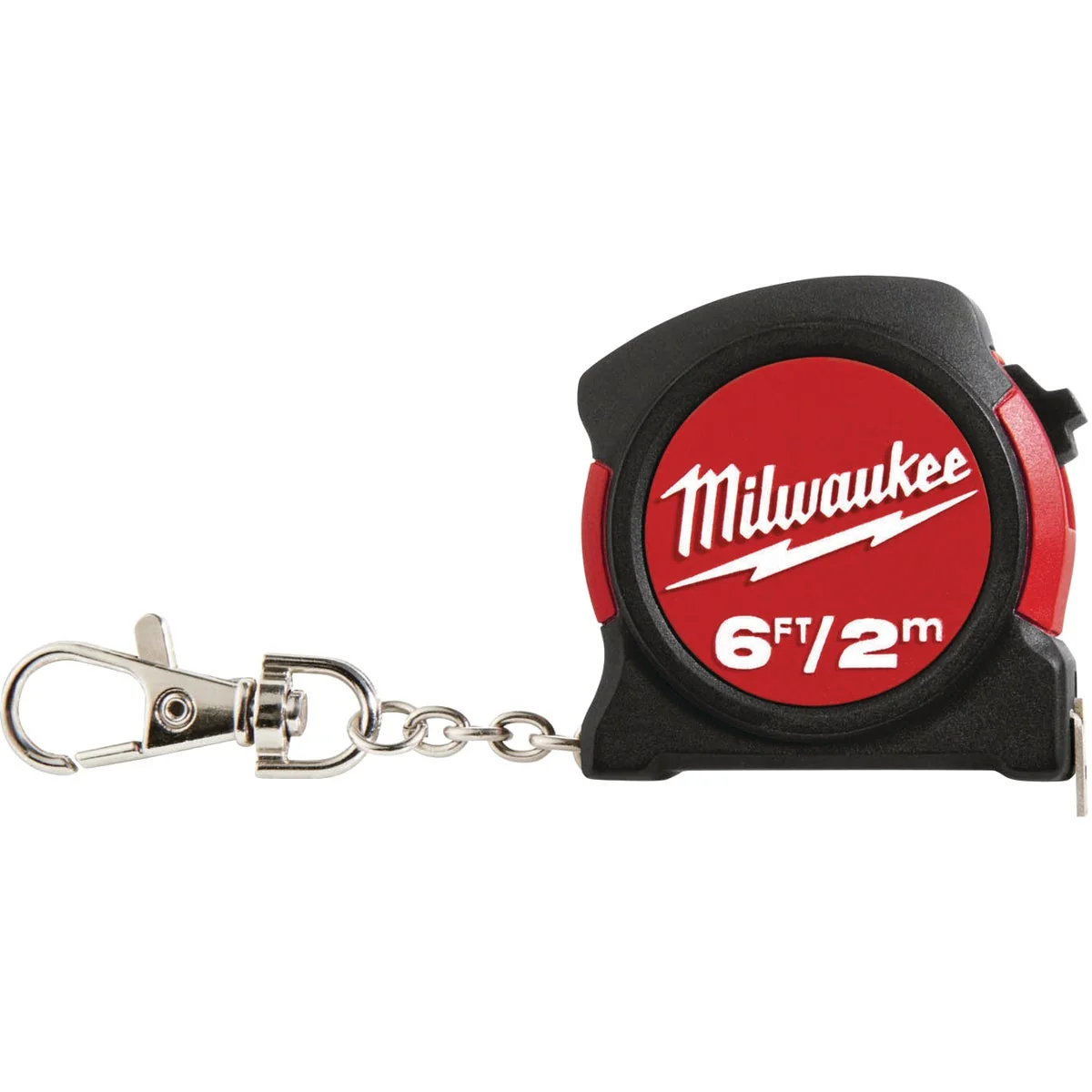 Enhanced Milwaukee 6 Ft. Key Ring Tape Measure Original Design